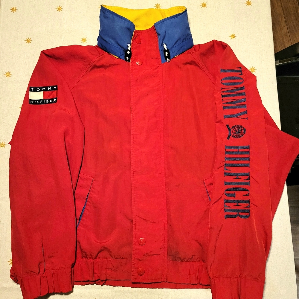 Vintage 90s Tommy Hilfiger Windbreaker